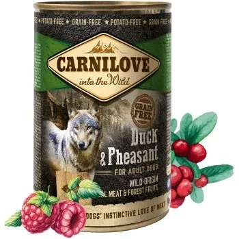 Krmivo pro psa Carnilove krmivo mokré, bezobilné, kachní bažant 400 g