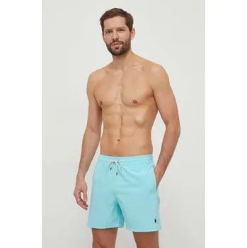 Dámské plavky Plavkové šortky Polo Ralph Lauren 710907255 modrá 55X, vel. S