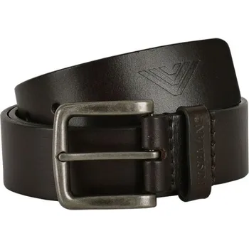 Opasek Pánský opasek BUSHMAN PAD 115 Černá, Stříbrná