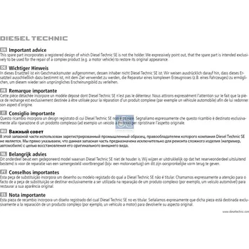 Nárazník Spoiler DT Spare Parts 2.75120