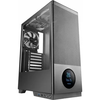 PC skříň Tacens 2SAGITTA20 počítačová skříň Midi Tower Černá