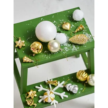 Vánoční dekorace Sinsay - Vánoční ozdoby - zlatá - 507CL-GLD - 507CL-GLD-ONE-1