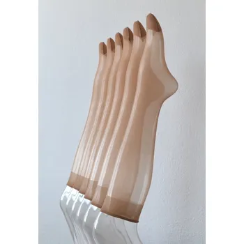 Dámské ponožky Tetra Stonožka 6 párů • UNI • tělová • podkolenky 18 DEN