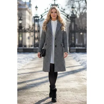 Dámský kabát TopMode Elegantní vlněný kabát 901981