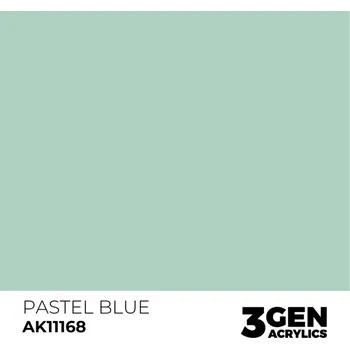 Modelářská barva AK Interactive Pastel Blue AK11168 - 17 ml