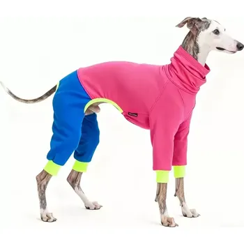 Obleček pro psa Barevný Teplý Overal pro Psy – Podzimní a Jarní Pletený Obleček - M