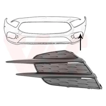 Karosérie Větrací mřížka, nárazník VAN WEZEL 2946597