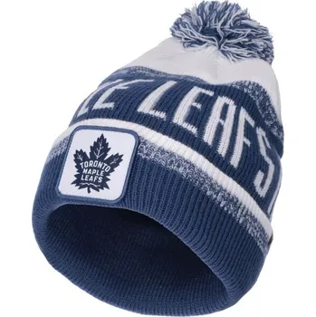 Čepice Čepice FANATICS TORONTO MAPLE LEAFS THRIVE CUFFED POM BEANIE UNI Modrá, Bílá