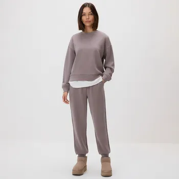 Reserved - Teplákové joggery - kávová - 611GA-84X - 611GA-84X-XL