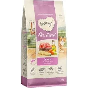 Krmivo pro kočku Feringa Sterilizované suché krmivo pro kočky – losos 6,5 kg