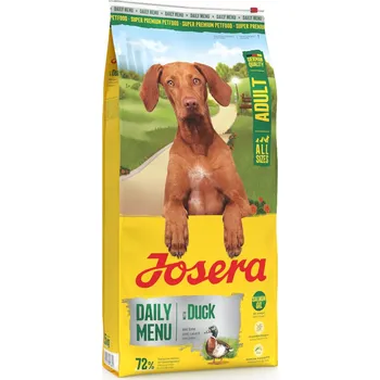 Volný čas 2x12,5kg Josera Daily Menu Adult kachní granule pes