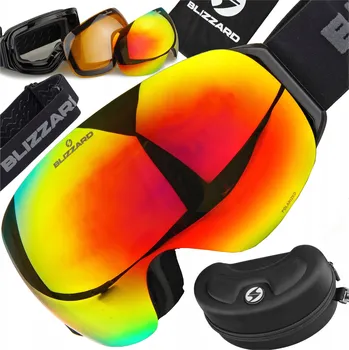 Lyžařské a snowboardové brýle Blizzard 999 + EXTRA SKLO + POUZDRO