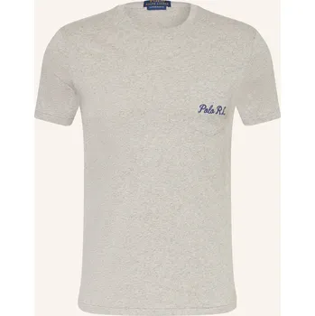 Pánské tričko Polo Ralph Lauren Pánské Tričko, šedá / béžová / tmavě žlutá, L