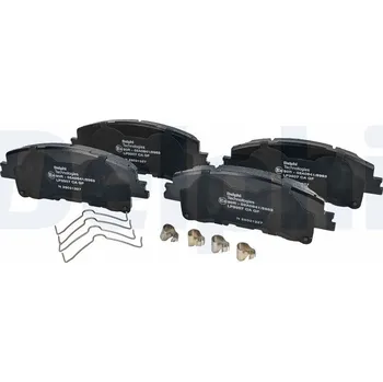 Brzdová destička Sada brzdových destiček, vždy 4 kusy v sadě DELPHI LP3907