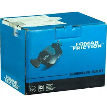 Brzdová destička BRZDOVÉ DESTIČKY PŘEDNÍ FO 907081 FOMAR FRICTION