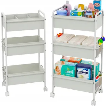 Přebalovací taška Organizér a vozík na pleny 2 v 1, nezbytná výbava pro miminko