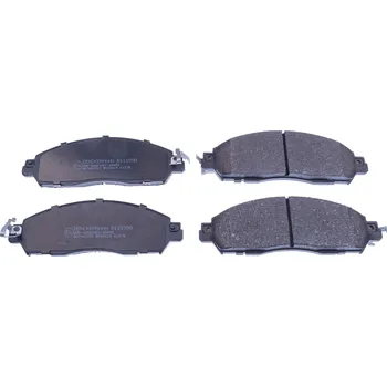 Brzdový systém Sada brzdových destiček, vždy 4 kusy v sadě DENCKERMANN B111598