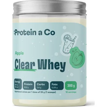 Protein Protein&Co Clear Whey Protein Isolate 300 g, Apple