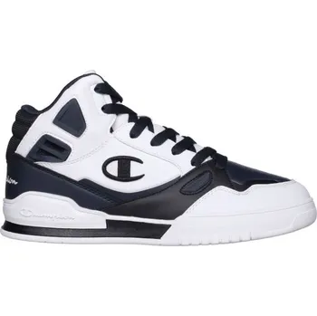 Pánské polobotky Pánská volnočasová obuv Champion 3 POINT TECH MID CUT 9.5 Černá, Bílá