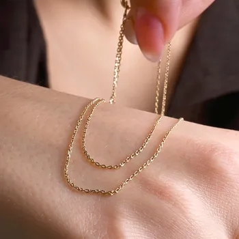 Řetízek Zlatý 14kt řetízek 90A00027 ANKER Vybrat délku: 42 cm