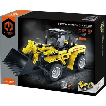 ostatní stavebnice TEDDIES s.r.o. Stavebnice iM.MASTER 2v1 stavební auto plast 320 dílků v krabici 31x23x7cm