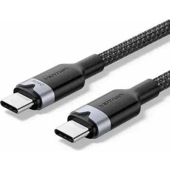 Kabel Kabel USB-C na C 2.0 Vention 3.1 5A 240W 1m BK