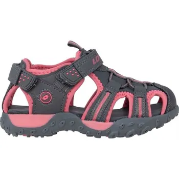 Chlapecká obuv Dětské sandály Lotto MAYPOS II 28 Šedá, Růžová