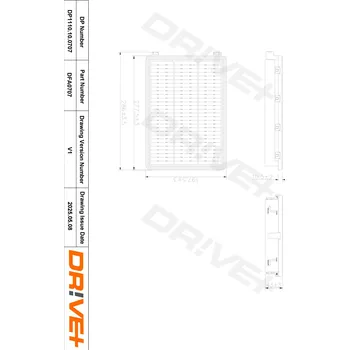 Vzduchový filtr Vzduchový filtr Dr!ve+ DP1110.10.0707