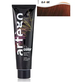 Barva na vlasy Artégo IT´S Color 8.4 - Profesionální krémová barva na vlasy 150 ml