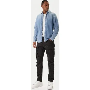 Pánské kalhoty G-Star Raw Kalhoty z materiálu Rovic D02190-5126 1260 Zelená Regular Fit 32_30