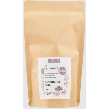 Koupelová pěna Kvitok kouzelná pěna do koupele v prášku orientální noc 300 g