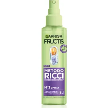 Stylingový přípravek Garnier Fructis Metodo Ricci hydratační sprej na vlasy pro aktivaci kudrlin 150 ml