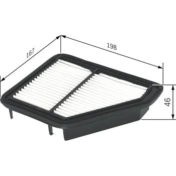 Vzduchový filtr Vzduchový filtr BOSCH F 026 400 132