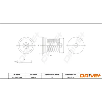 Palivový filtr Palivový filtr Dr!ve+ DP1110.13.0169