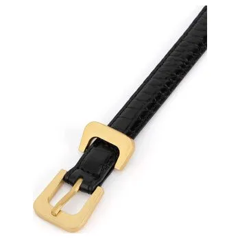 Opasek Gino Rossi Dámský pásek BLYL24003-2 CR Černá L