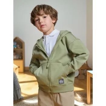 Dětská móda Sinsay - Mikina s kapucí - olivová - 275DN-81X - 275DN-81X-134