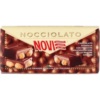 Čokoláda Novi gianduja nocciolato classico čokoláda s lískovými ořechy 130g