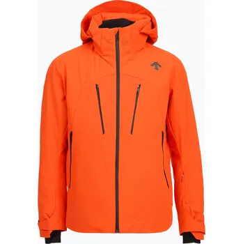 Sport Pánská lyžařská bunda Descente Angular Line mandarin orange