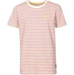 Dětské triko NAX ASEFO 164/170 Růžová, Bílá