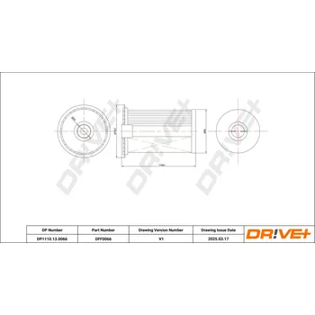 Palivový filtr Palivový filtr Dr!ve+ DP1110.13.0066