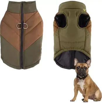 Obleček pro psa Zimní Prošívaný Kabát pro Psy – Větruodolná Outdoor Vesta - 4XL