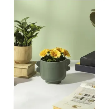 Sinsay - Květináč s uchy - mentolová - 833GJ-65X - 833GJ-65X-ONE