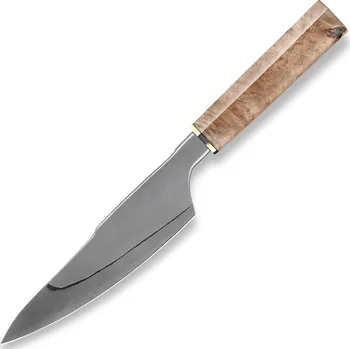 XIN CUTLERY XC141 stabilizovaný javorový burl kuchařský nůž 19cm