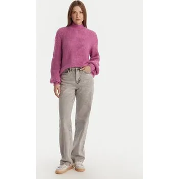 Dámské oblečení Vero Moda Svetr Ellie 10346753 Fialová Oversize M