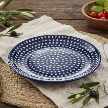 Talíř Keramický dezertní talíř Manufaktura Bolesławiec 18 cm - dek. 70MI