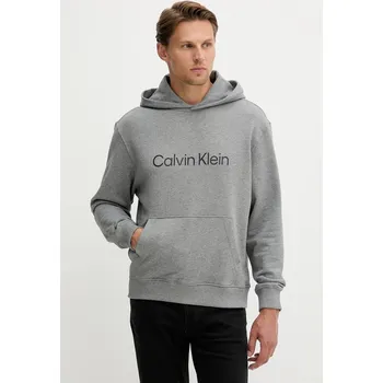 Pánská mikina Bavlněná mikina Calvin Klein LV14LD231G šedá 90X, vel. S