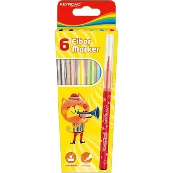 Zvýrazňovač Keyroad Popisovače 6 ks