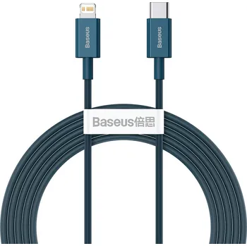 Datový kabel Baseus cabel Superior PD USB-C - Lightning 2,0m blue 20W