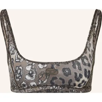 Dámské oblečení Diesel Dámská Sportovní Podprsenka, černošedá / šedá / černá, 36