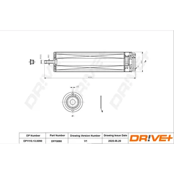Palivový filtr Palivový filtr Dr!ve+ DP1110.13.0090